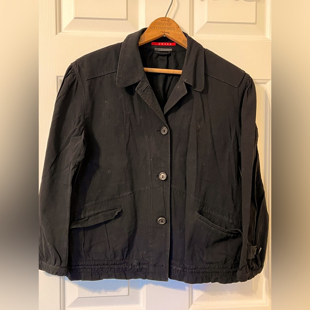 VINTAGE PRADA JACKET!!